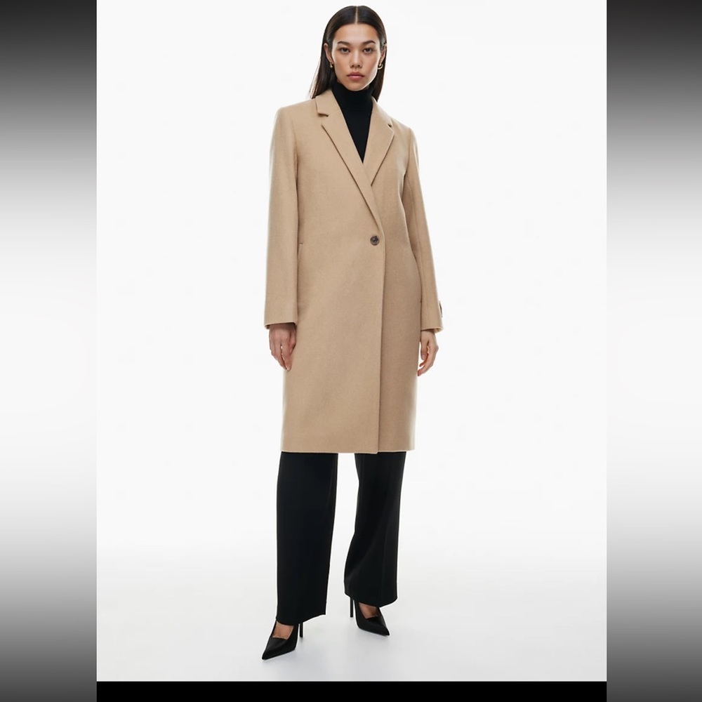 Aritzia babaton virgin wool blend coat